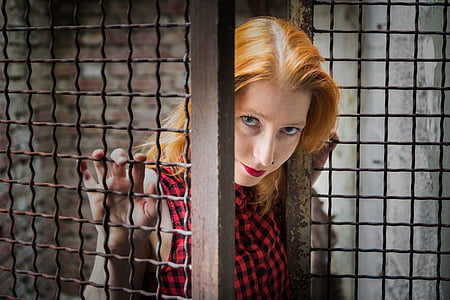 woman inside gray cell thumbnail