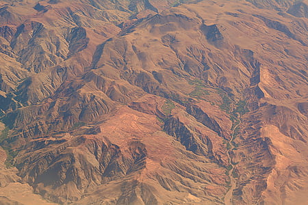 aerial photography of mountains thumbnail