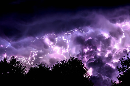 low-angle photography of thunder thumbnail