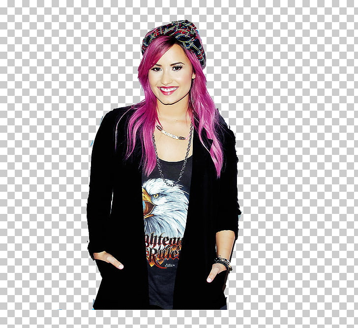 Demi Lovato Singer Blue Hair Here We Go Again Demi Lovato Png