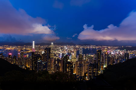 opened city buildings lights thumbnail