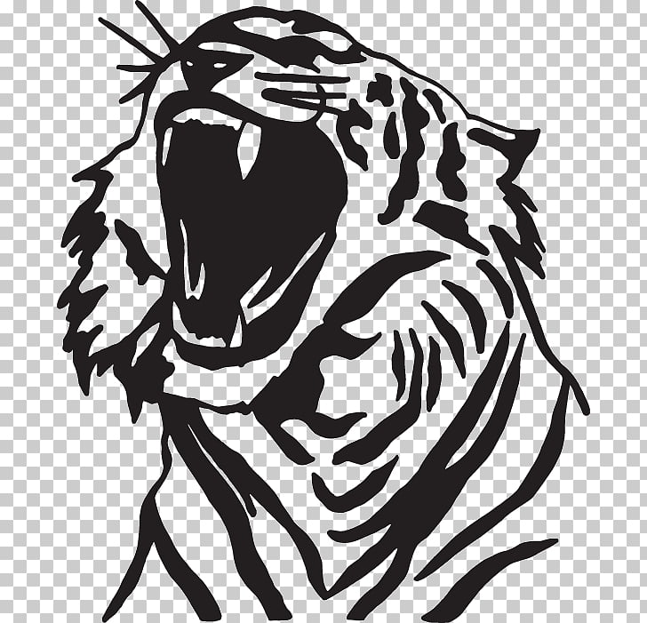 Tiger Lion Decal Roar Drawing Tiger Png Clipart Free