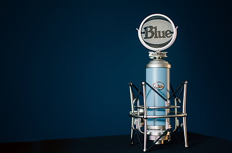 blue and gray Blue condenser microphone thumbnail