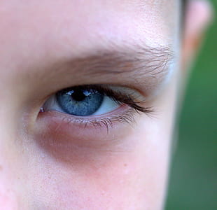 person, woman, blue, girl thumbnail