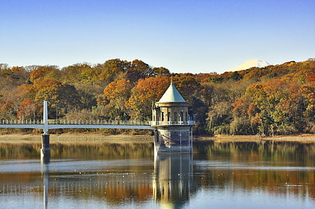 brown and white tower and bridge at daytime thumbnail