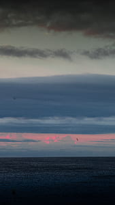 calm sea on horizon at daytime thumbnail