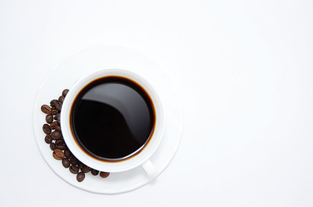 white ceramic cup of coffee with saucer thumbnail