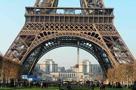 people at the Eiffel tower, Paris during day thumbnail