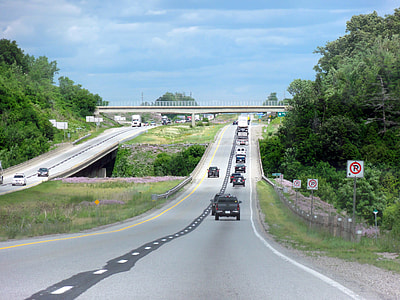 Highway 403 outside of Brantford, Ontario, Canada thumbnail