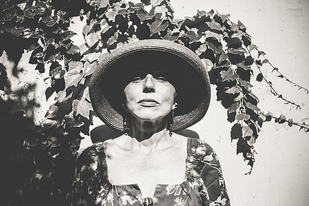 grayscale photography of woman thumbnail