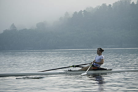 person kayaking on body of water thumbnail