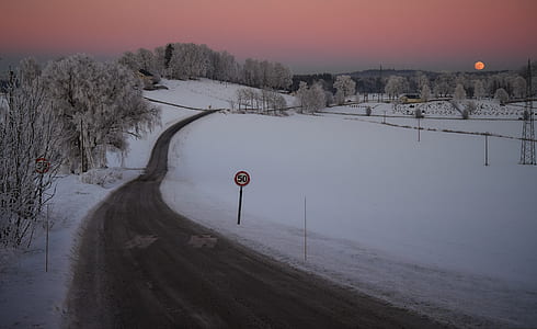 photo of road surrounded by sno thumbnail