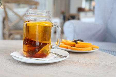 lemon juice on glass mug thumbnail