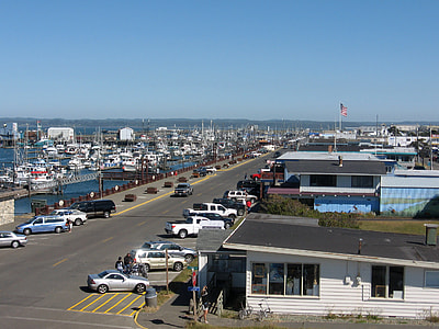 Marina district of Westport, Washington thumbnail