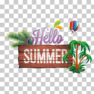 Summer, hello summer, Hello Summer PNG clipart
