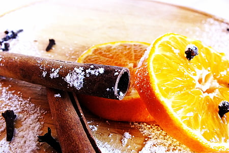 sliced lemons on brown surface thumbnail