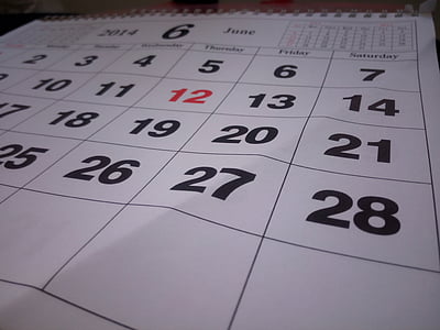 2014 June calendar thumbnail