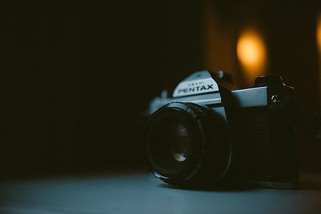 gray and black Pentax camera thumbnail