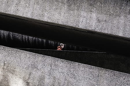 person standing near concrete surface thumbnail