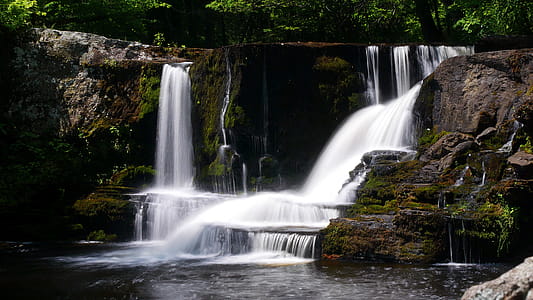 Factory Falls in Summer at George W. Childs Recreation Site Delaware Township, PA. thumbnail