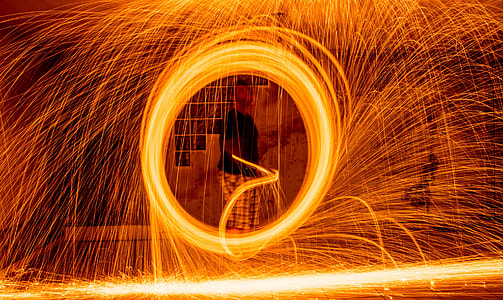 Light Painting, Steel Wool thumbnail