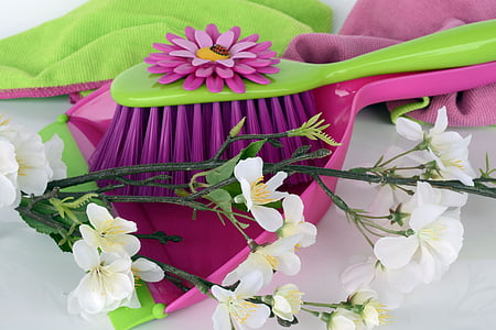 white petaled flowers on top of table thumbnail