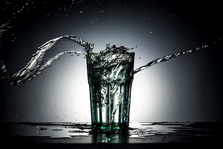water, dark, glass, blur thumbnail