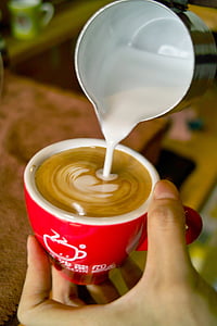 person holding coffee art thumbnail