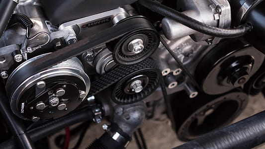 close up photography of vehicle engine thumbnail
