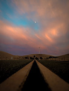 low-angle photography of road during day thumbnail