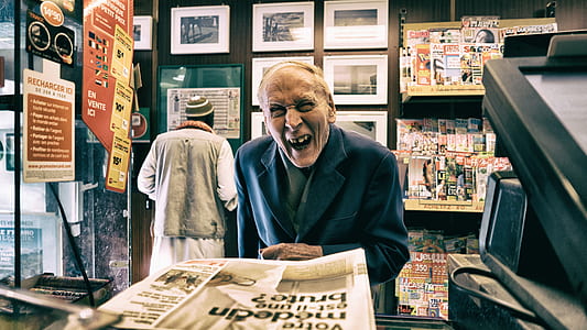 man smiling in front of the camera thumbnail