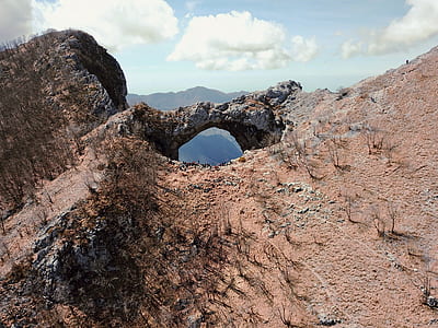 brown rocky formation during daytime thumbnail