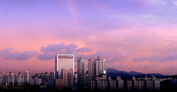 gray high-rise buildings during daytime thumbnail