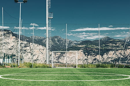 white soccer goal thumbnail