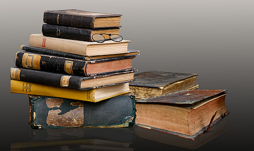 vintage assorted books filed thumbnail