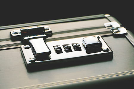 Combination Lock on Briefcase thumbnail