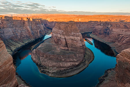 aerial view photography of canyon during daytime thumbnail