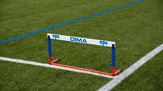 white and blue rack on field thumbnail