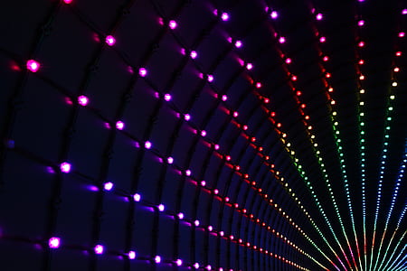 multicolored LED light digital wallpaper thumbnail