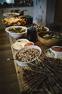 Table with Lebanese Food thumbnail