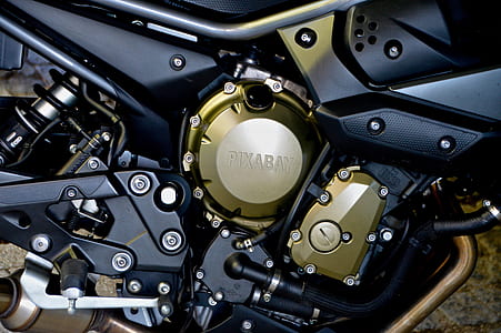 black and gold Pixabay cruiser motorcycle thumbnail