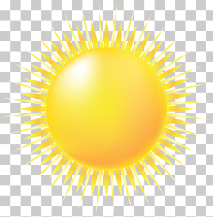 Yellow Circle Pattern, Sun Large Transparent , yellow sun illustration PNG clipart