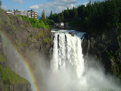 Snoqualmie Falls is featured notably in Twin Peaks in Washington thumbnail