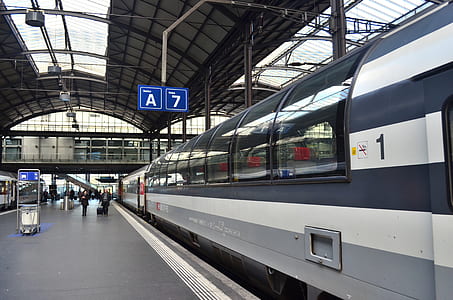 gray and white bullet train thumbnail