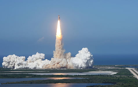 time lapse photography of rocket launch thumbnail