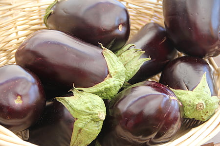 eggplants on basket thumbnail