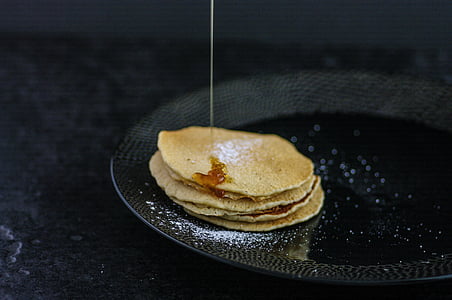 sauce dripping on pancake thumbnail