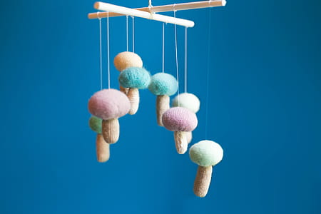 Handmade Baby Nursery Mobile Photo thumbnail