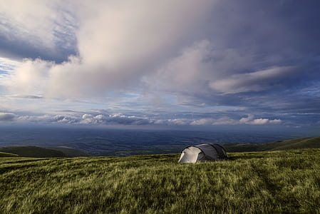 tent on green grass thumbnail