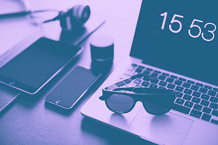 Designer Office Workspace Duotone Abstract thumbnail